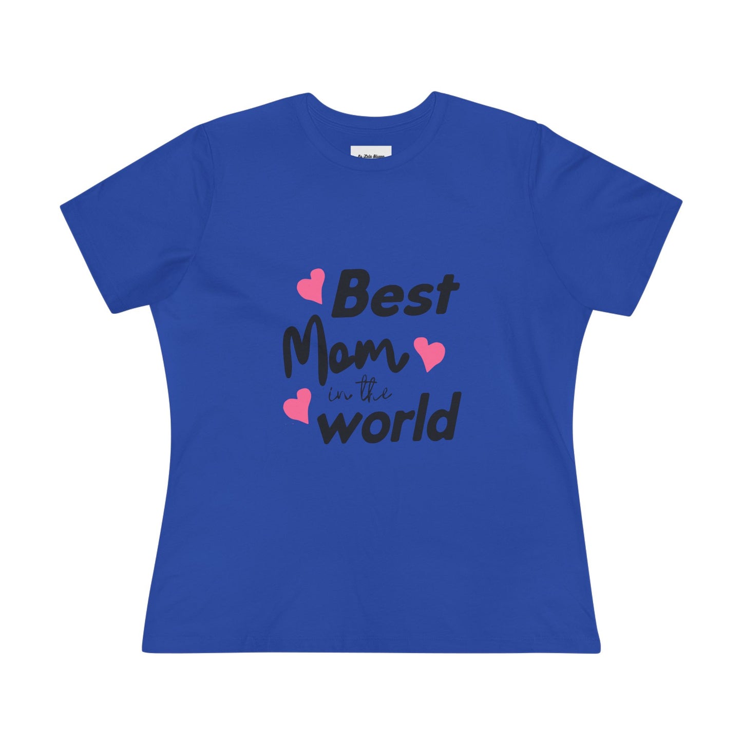 Best Mom in the World Women's Cotton Tee - Perfect Gift for Mother's Day